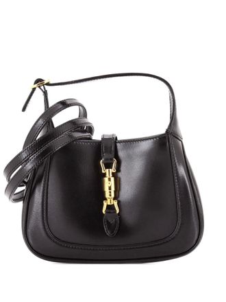 Gucci Borsa passepartout Jackie 1961 mini in pelle - Nero