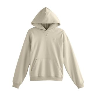 New Balance Felpa con cappuccio in french terry per atletica - - Sport - Donna - Beige - XS