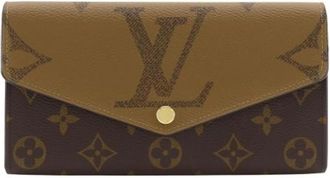 Louis Vuitton Pre-owned Long wallet (bi-fold) - Dames - Vintage Accessoires - Bruin - ONE Size - Vintage