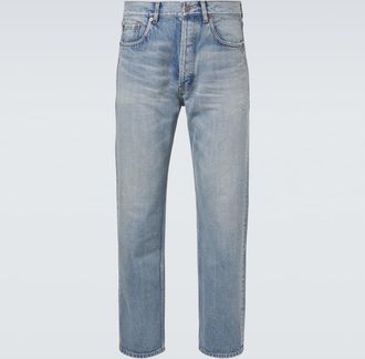 Saint Laurent Distressed straight jeans