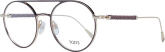 Tod's Bruine Aviator Optische Monturen Vrouwen - Dames - Brillen - Bruin - ONE Size - Accessoires