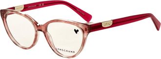 Longchamp Womens 53 mm Pink Opticals