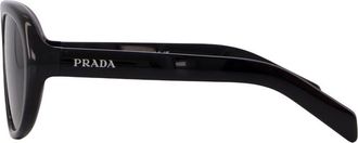 Prada Unisex 0pr C05s Sunglasses - Prada Acetate Black Accessories