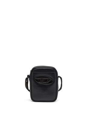 Diesel Holi-D-Crossbody bag in PU and neoprene - Crossbody Bags - Man - Black