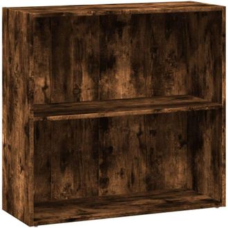 vidaXL Libreria Rovere Fumo 80x30x77 cm in Legno Multistrato Vidaxl