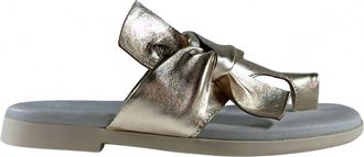 Saydo Womens Lucent Sandal In Champage