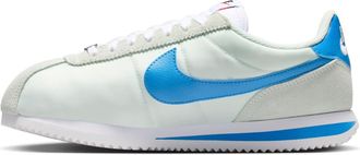 Nike Cortez-su&egrave;de sneakers voor dames (Gerst Groen)