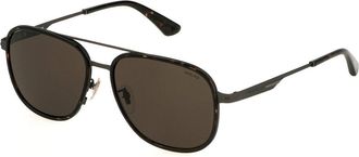 Police SPLL78 CHAMP LITE 1 0627 Mens Sunglasses Black Size 58