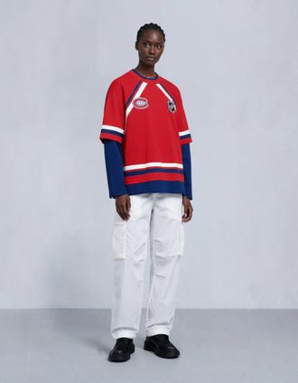 Moose Knuckles Mens Nhl X Moose Knuckles Canadiens Tee