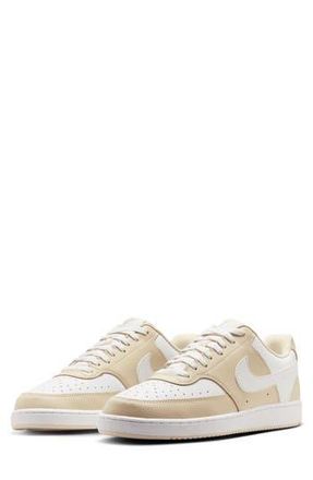 Nike Court Vision Low Sneaker in 200 Lt Khaki/white at Nordstrom Rack, Size 10.5