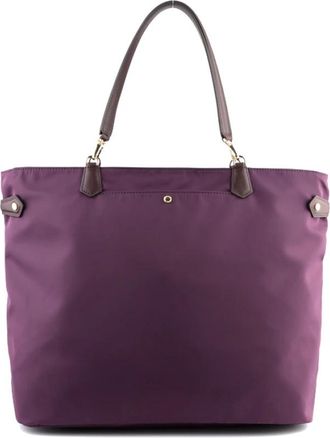 Pourchet Daily Schoudertas - Dames - Shoppers - Paars - ONE Size - Leer - Tassen