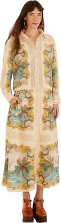 Farm Rio Mujer, Faldas, Beige, Talla: S