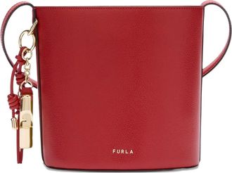 Furla Borsa a secchiello Roxie con ciondolo - Rosso