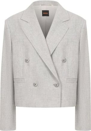 HUGO BOSS Donna, Giacche, Grigio, XL, new