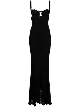 Blumarine lange gebreide jurk