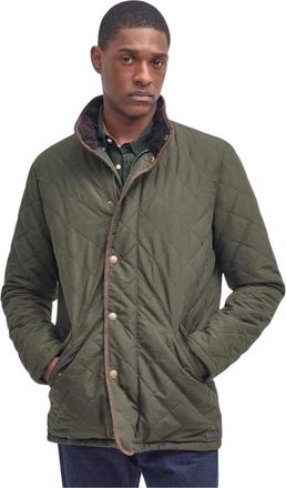 Barbour Heren, Jassen, Groen, Maat: L Leer