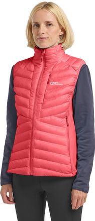 Jack Wolfskin Funktionsweste JACK WOLFSKIN ROUTEBURN PRO INS VEST W, Damen, Gr. L (42/44), sunset, coral, Oberstoff: 100% POLYESTER ; Kontrast:100% POLYESTER ; Futt