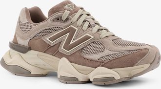 New Balance Unisex Sneakers U9060 Low-Top Beige Polyester Trainers