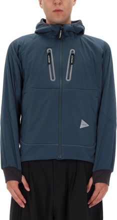 And Wander Alpha Air Hooded Lightweight Jacket