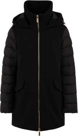 Moorer Senja-MR3 Coat - - Jackets - Donna - Nero - S