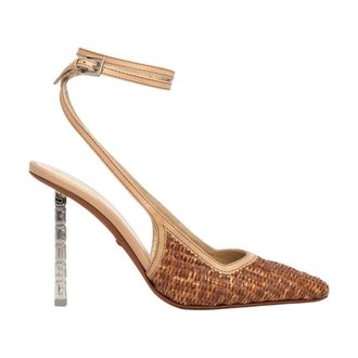 GCDS Gcds, Dames, Schoenen, Bruin, Maat: 39 EU Leer