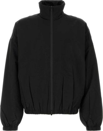 Fear of God Tech Track Jacket - Heren - Zomerjassen - Zwart - L - Nylon - Jassen