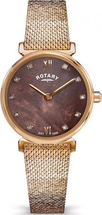 Rotary Womens RLB10038-16 Ladies 1895 Watch - Rose Gold - One Size