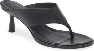 Aeyde Olenna Flip Flop in Black at Nordstrom, Size 10.5Us