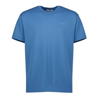 Givenchy T-Shirts, male, Blue, Size: XL Paris Gros-grain T-shirt