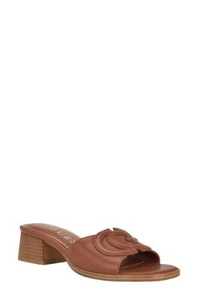 Guess Cerinna Block Heel Sandal in Medium Natural at Nordstrom, Size 6.5