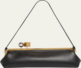 Jacquemus La Pochette Salon Leather Shoulder Bag