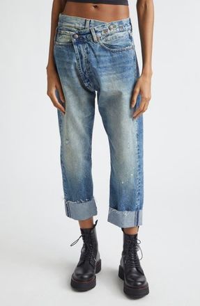 R13 Crossover Jeans in Jasper at Nordstrom, Size 24