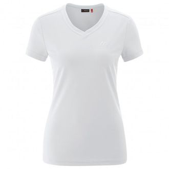 Maier Sports Trudy Funktionsshirt f&uuml;r Damen | grau/wei&szlig;
