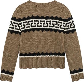 Roy Rogers Dames, Truien, Bruin, Maat: S Wol