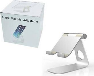 Trade Shop Trade Shop - Supporto Stand Da Tavolo Scrivania Flessibile Regolabile Ipad Tablet Tp-1