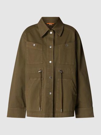 Boss Orange by Hugo Boss BOSS Orange Parka mit Tunnelzug Modell Jargo in Khaki, Gr&ouml;&szlig;e 34
