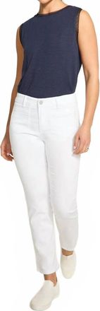 FDJ Christina Straight Leg Jean In White