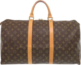 Louis Vuitton Brown Monogram Monogram Boston Bag (Pre-Owned)