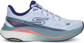 Skechers Womens/Ladies Max Cushioning Propulsion Trainers (8 UK) (Light Blue/Navy)