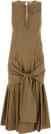 Loewe Kameel Poplin Jurk