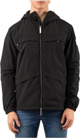 Afterlabel Stijlvolle Blouson Jas - Heren - Zomerjassen - Zwart - L - Jassen