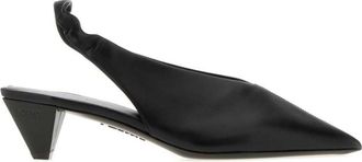 Loewe Black Pointed-toe Pumps