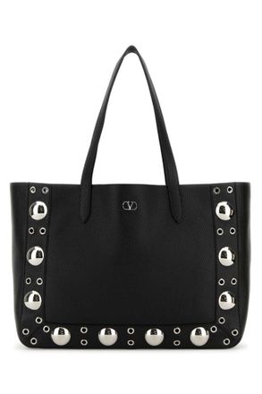 Valentino Garavani Black Nellcote medium tote