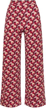 Maliparmi Wide Trousers, female, Red, S, Poppy Jersey Trousers