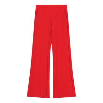 Imperial Pantalone a Zampa - Dames - Wijde Broeken - Rood - 2XL - Broeken