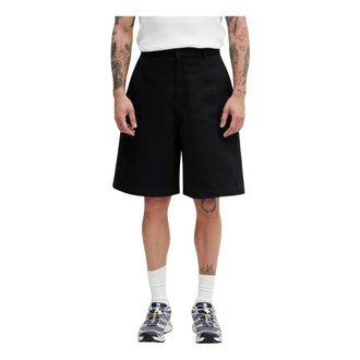 Ader Error Korte Broeken, Heren, Blauw, M, Katoen, Shorts 0201