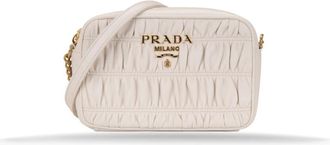 Prada Clutches - Dames - Schoudertassen - Wit - ONE Size - Leer - Tassen