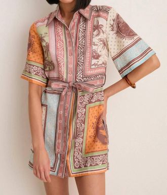 Alemais Alberta Mini Dress In Multi