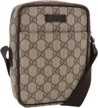 Gucci Pre-owned Cross Body Bags, female, Beige, Size: ONE SIZE Pre-owned Plastic Cross Body Bag