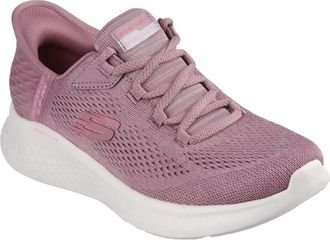 Skechers Womens/Ladies Skech-Lite Pro Natural Trainers (Dark Mauve) - Purple - Size UK 5